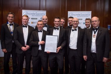 FK Lowry secured the UK Infrastructure Award for “Construction Excellence” at the NI Concrete Society Awards