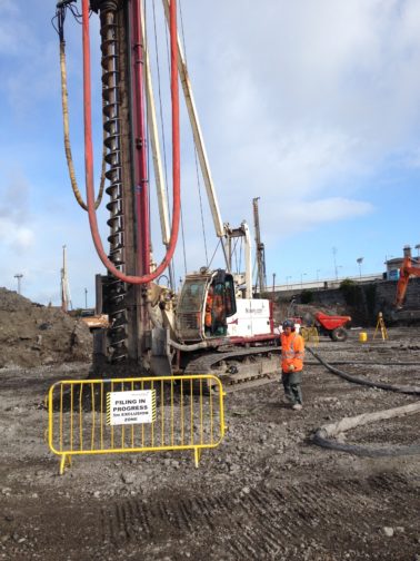 FK Lowry Completes Piling at Grangegorman, Dublin