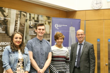 Best group performance in Surveying acknowledged at QUB
