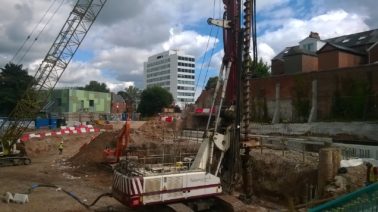 FK Lowry Piling Completes New University Biological Sciences Project