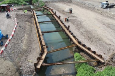 Dew Piling successfully completes work at Port Salford
