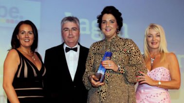 Lagan Construction Group land international prize at UTV Business Eye Awards