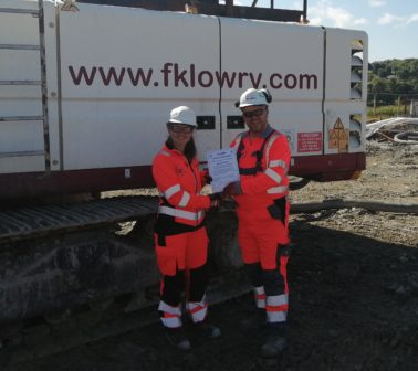 HSEQ Awards for FK Lowry Operations Team